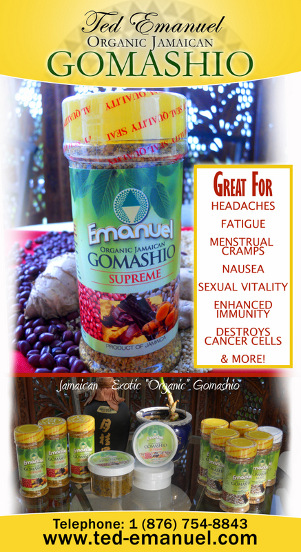 Ted Emanuel's Organic Jamaican Gomashio